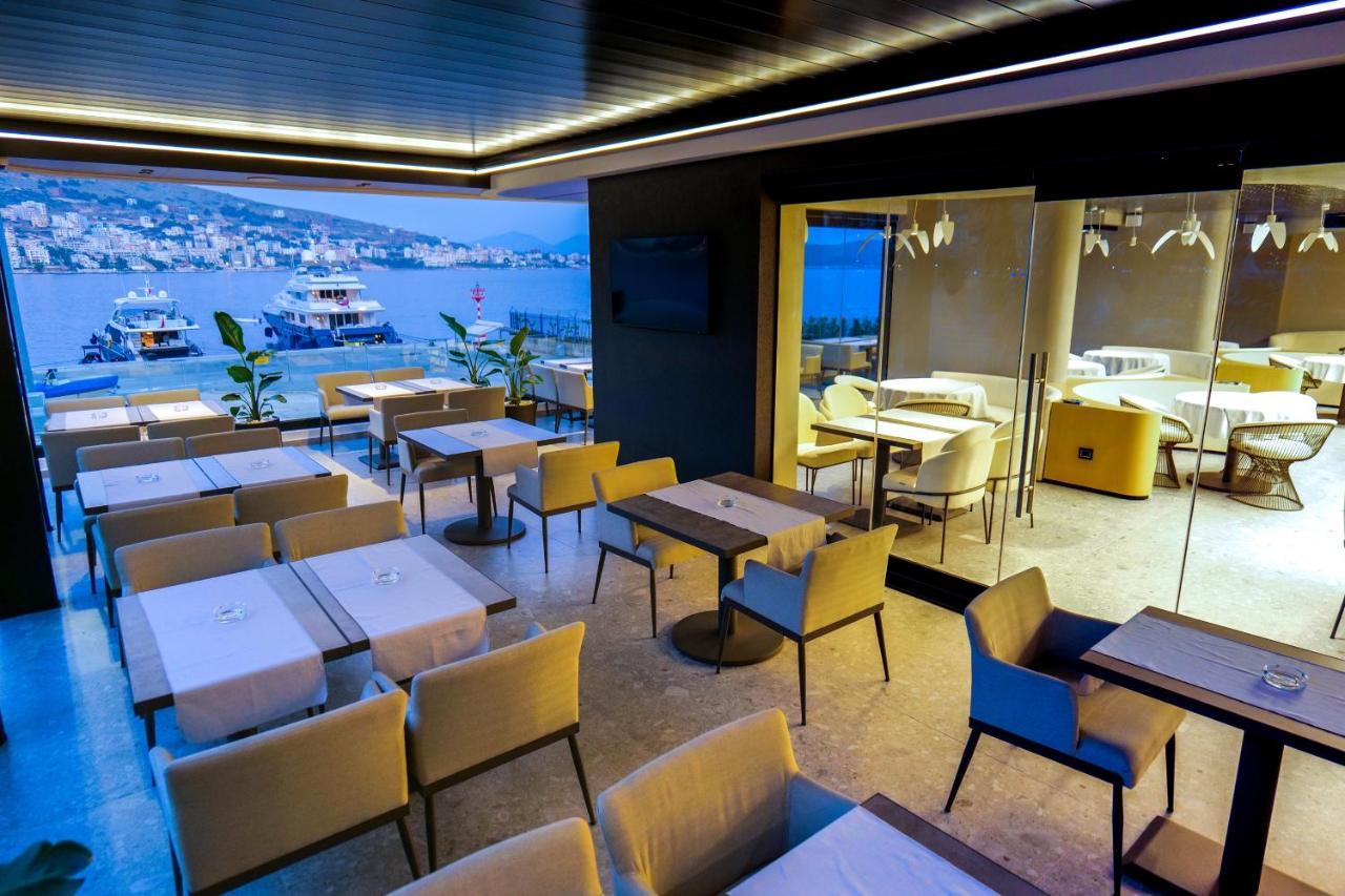 Yacht Premium Hotel Sarande Bagian luar foto