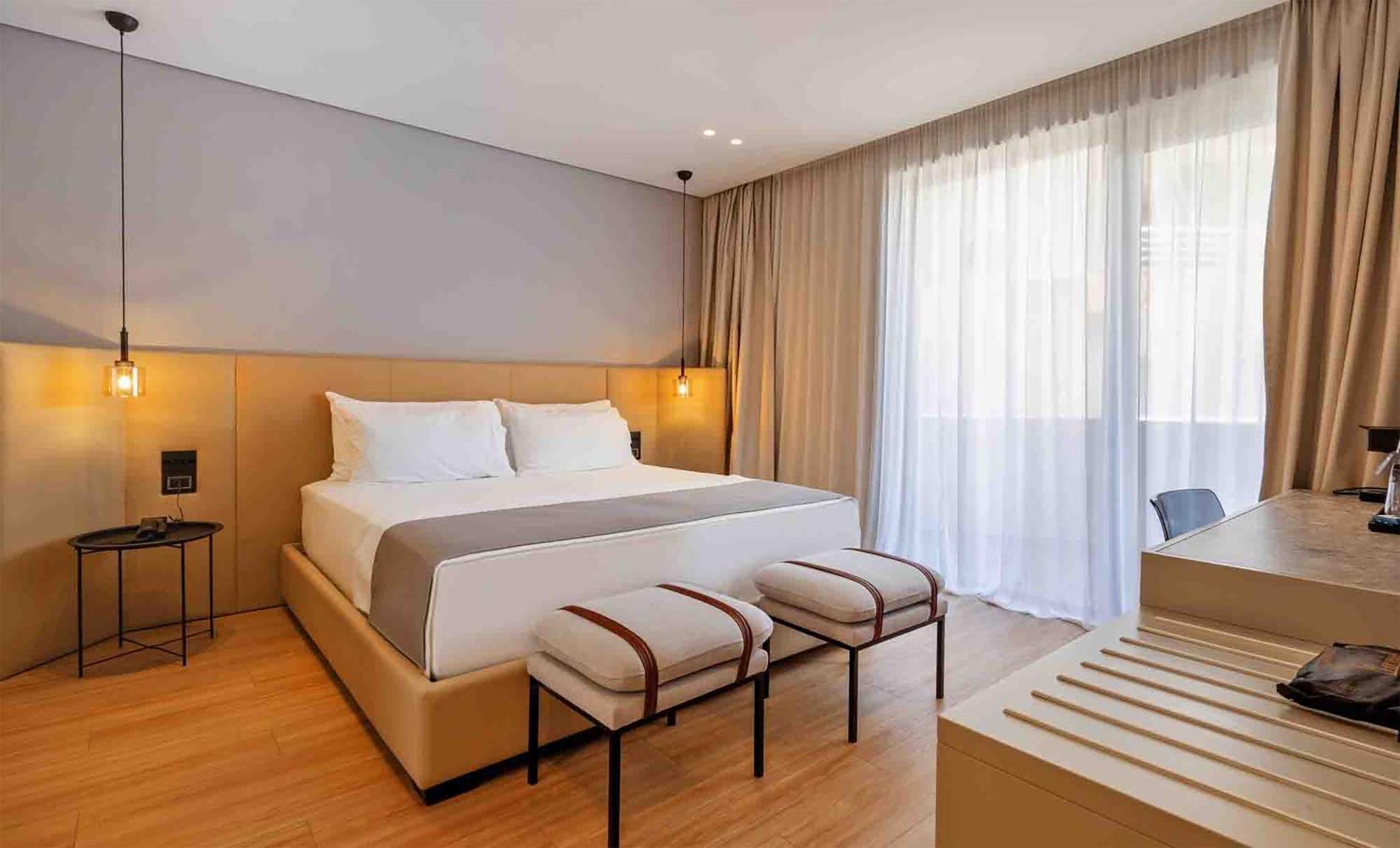 Yacht Premium Hotel Sarande Bagian luar foto
